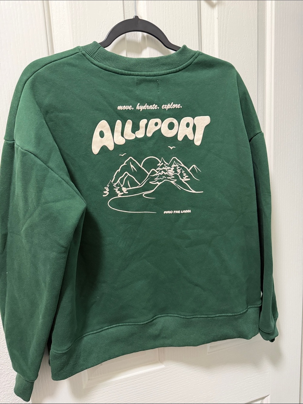AllSport Forest Green Crewneck Sweatshirt